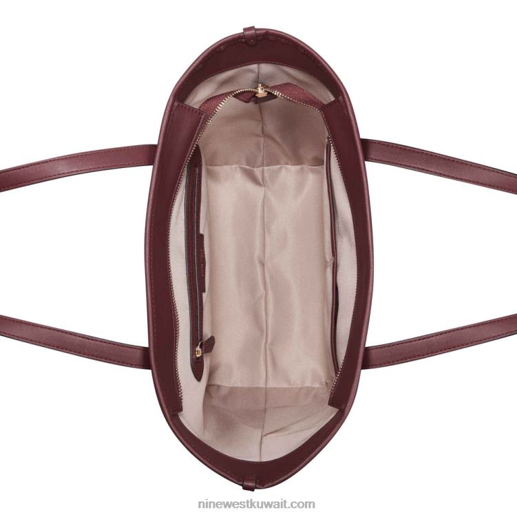 Nine West حمل الصنفرة شعار بني VVL082695