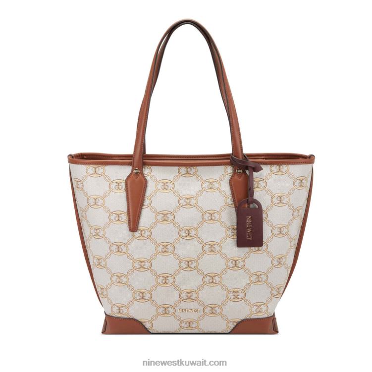 Nine West حمل الصنفرة شعار / سرج ذهبي VVL082720