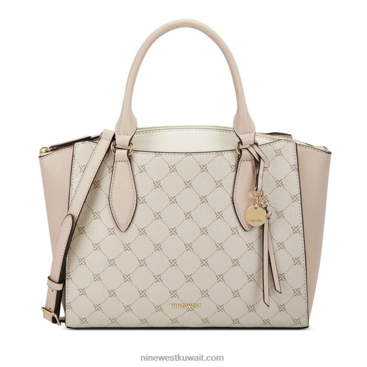 Nine West مجموعة حقيبة بيزلي جيت شعار فطر / رخام VVL082752