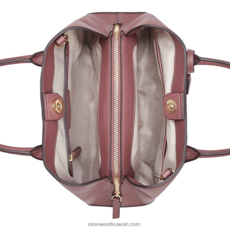 Nine West مجموعة بروكلين جيت حقيبة الخشب الأحمر VVL082757