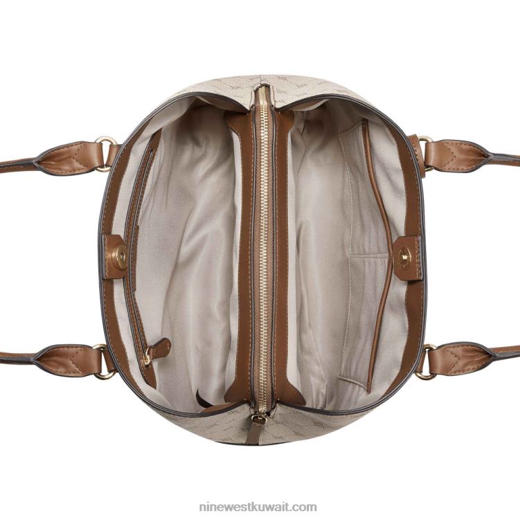 Nine West مجموعة بروكلين النفاثة كاريال شعار الكونياك الكاكي VVL082784