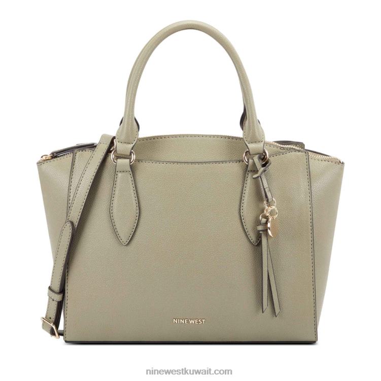 Nine West مجموعة حقيبة بيزلي جيت الجيش الباهت VVL082804