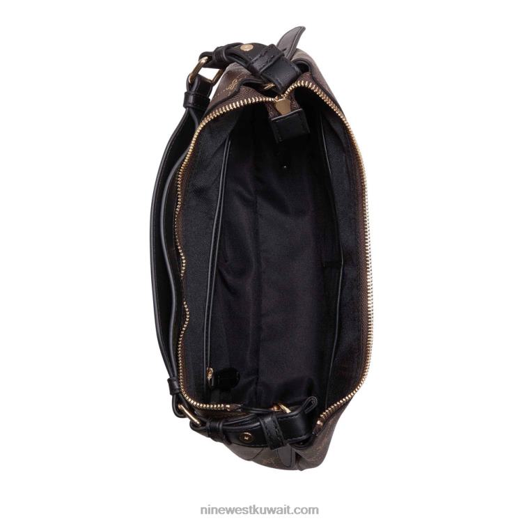 Nine West ايرينا المتشرد بني / أسود VVL082820