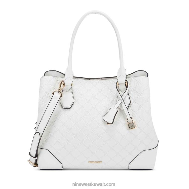 Nine West مجموعة بروكلين النفاثة كاريال البصرية الأبيض VVL082823