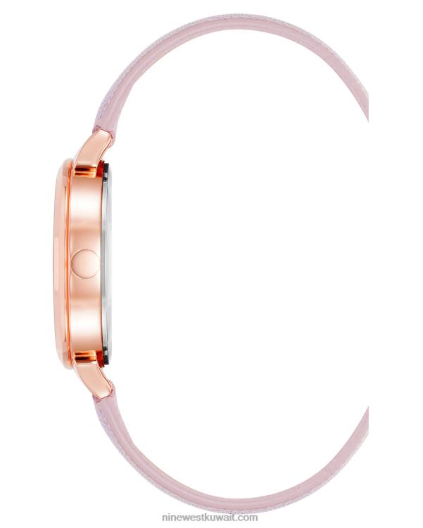 Nine West ساعة بحزام سافيانو الخزامى VVL082871