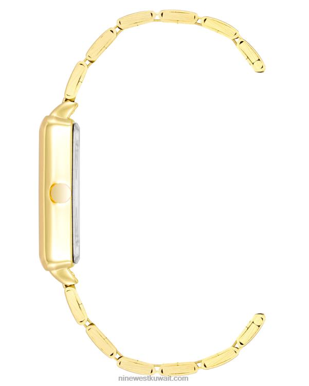 Nine West ساعة سوار حالة مستطيلةVVL082874
