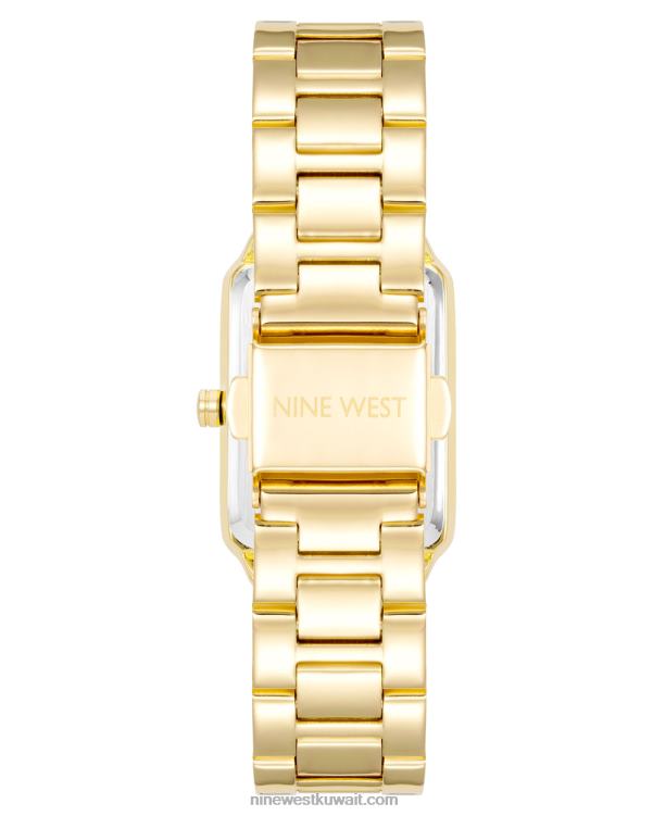 Nine West ساعة سوار حالة مستطيلةVVL082874