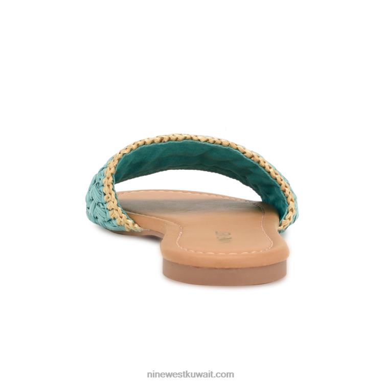 Nine West صندل منزلق بيهيف أزرق VVL082938