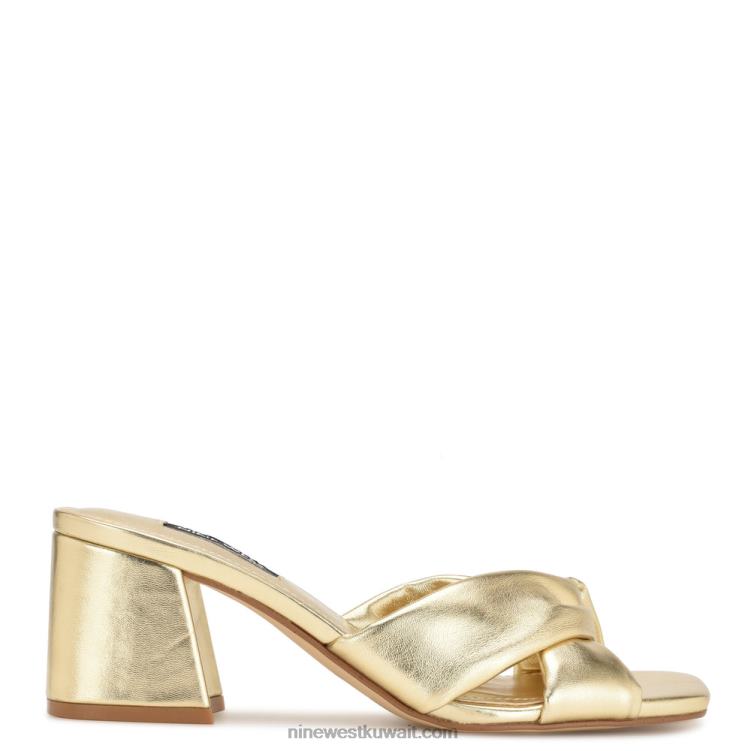 Nine West جمع الشرائح ذات الكعب العالي بلاتينو VVL08328