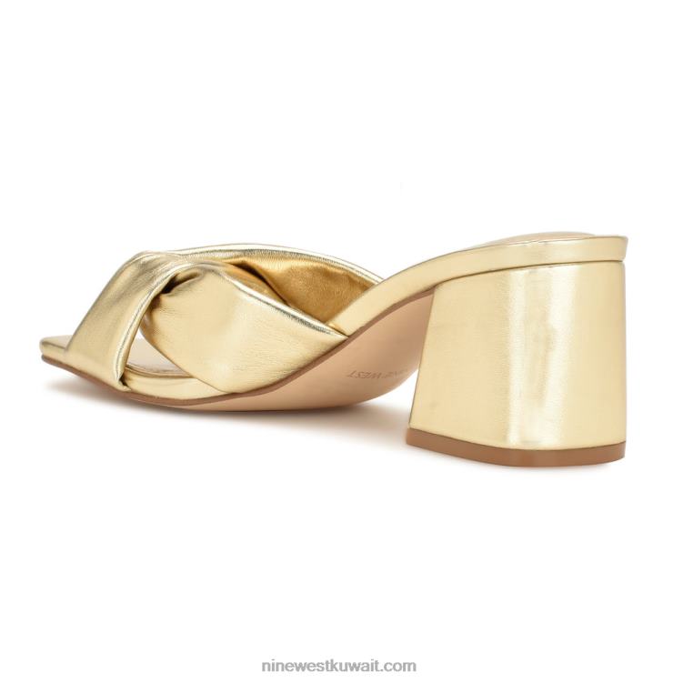 Nine West جمع الشرائح ذات الكعب العالي بلاتينو VVL08328