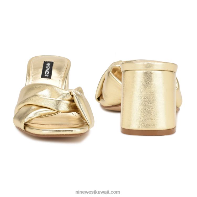 Nine West جمع الشرائح ذات الكعب العالي بلاتينو VVL08328