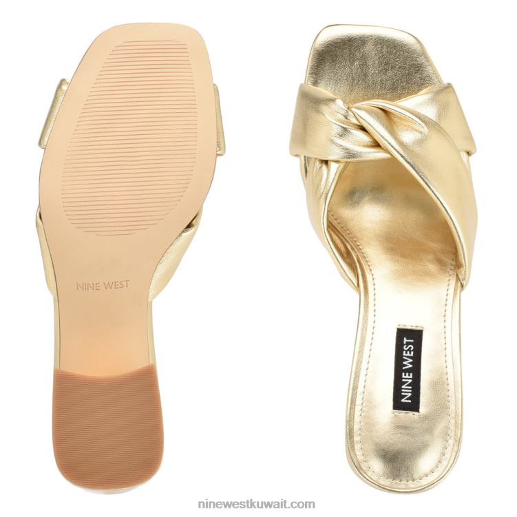 Nine West جمع الشرائح ذات الكعب العالي بلاتينو VVL08328