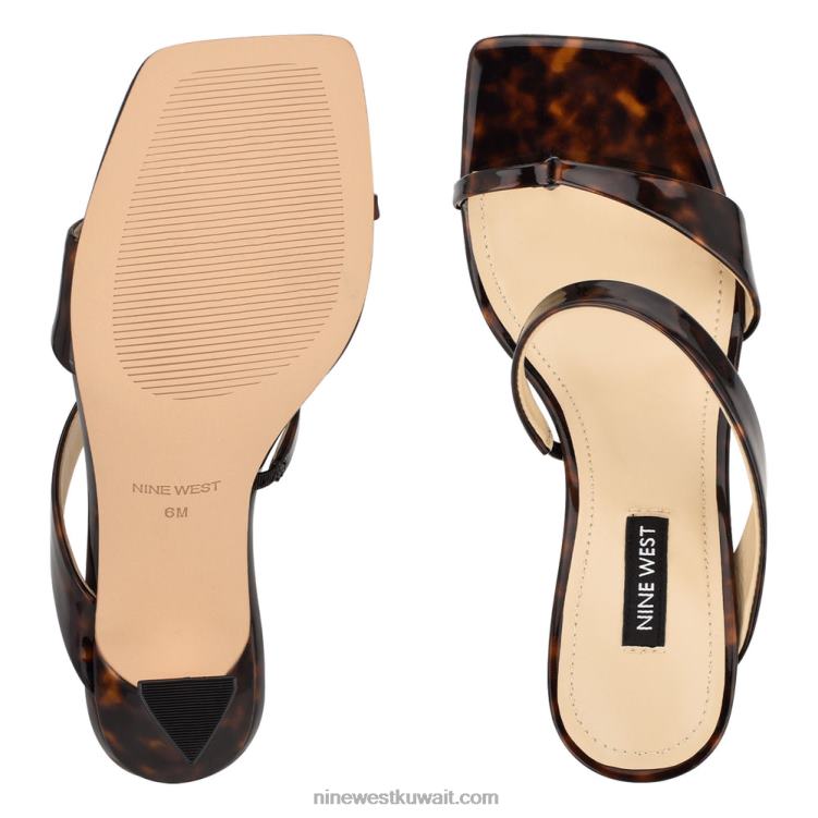 Nine West صندل منزلق بكعب بادماVVL08398