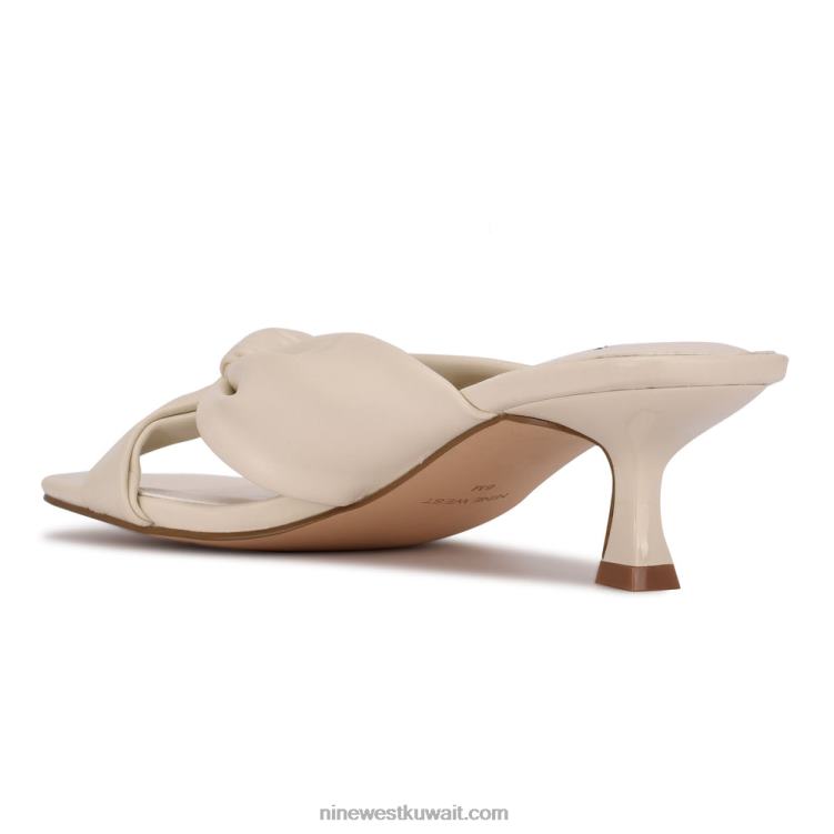 Nine West صندل منزلق بكعب من ديبا كريم شيك VVL08532