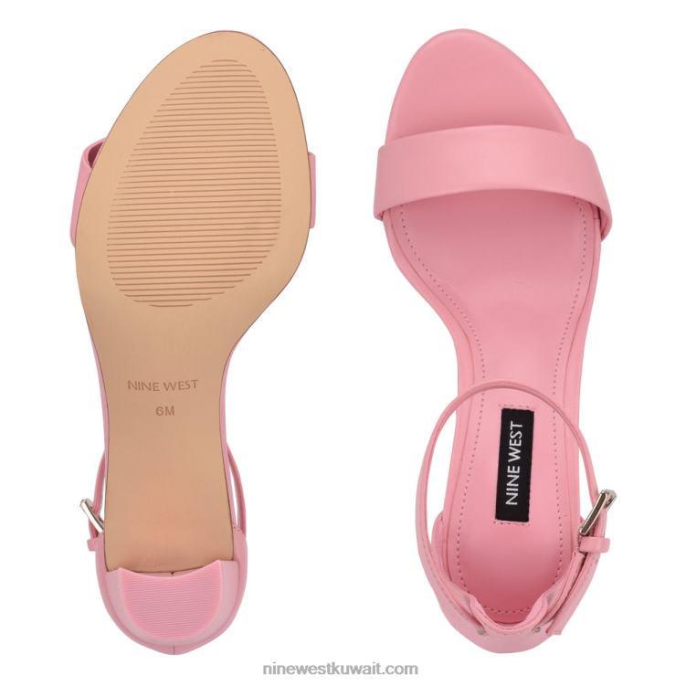 Nine West صندل برباط على الكاحل بكعب عريضVVL08564