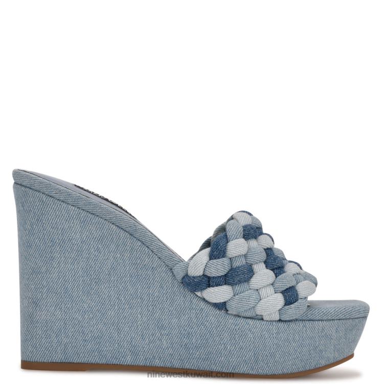 Nine West صندل انزلاقي ذو نعل سميك من كاتVVL08614