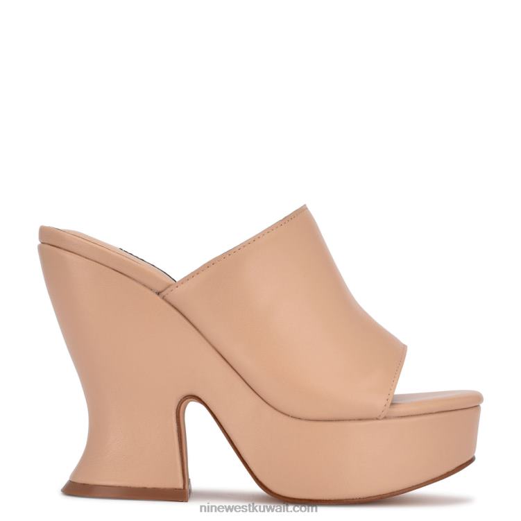 Nine West الصنادل الشريحة زهرة منصةVVL08639