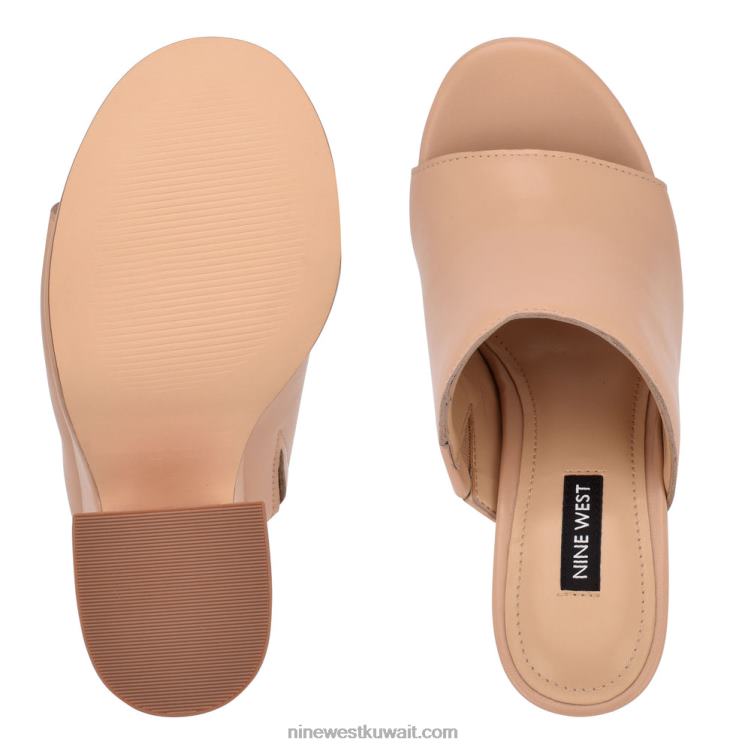 Nine West الصنادل الشريحة زهرة منصةVVL08639