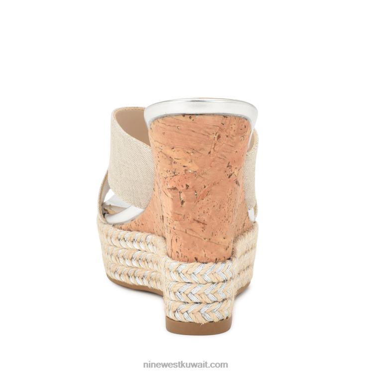 Nine West صندل ويدج متدرج الألوان ضوء طبيعي VVL08658