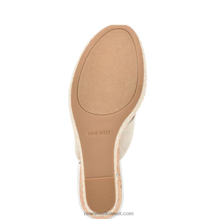 Nine West صندل ويدج متدرج الألوان ضوء طبيعي VVL08658