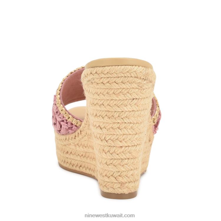 Nine West صندل إسفين إسفين من هولاند لون القرنفل VVL08660