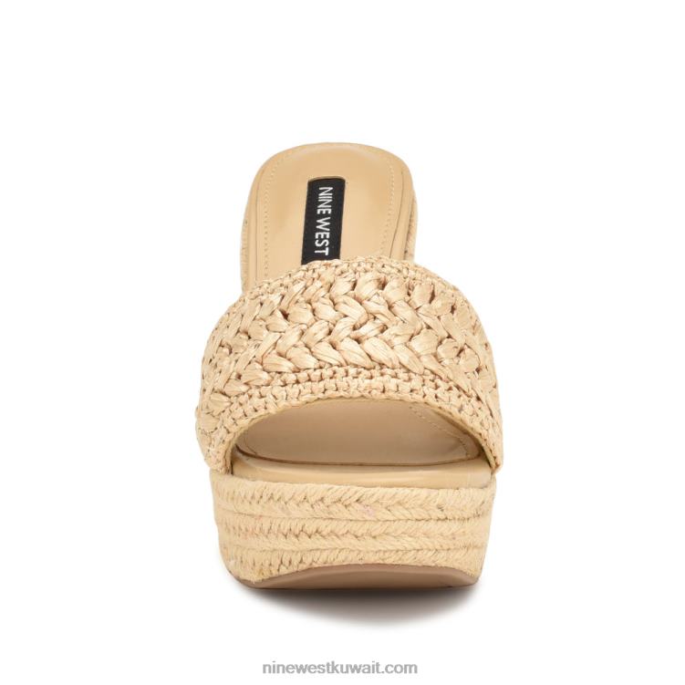 Nine West صندل إسفين إسفين من هولاند ضوء طبيعي VVL08662