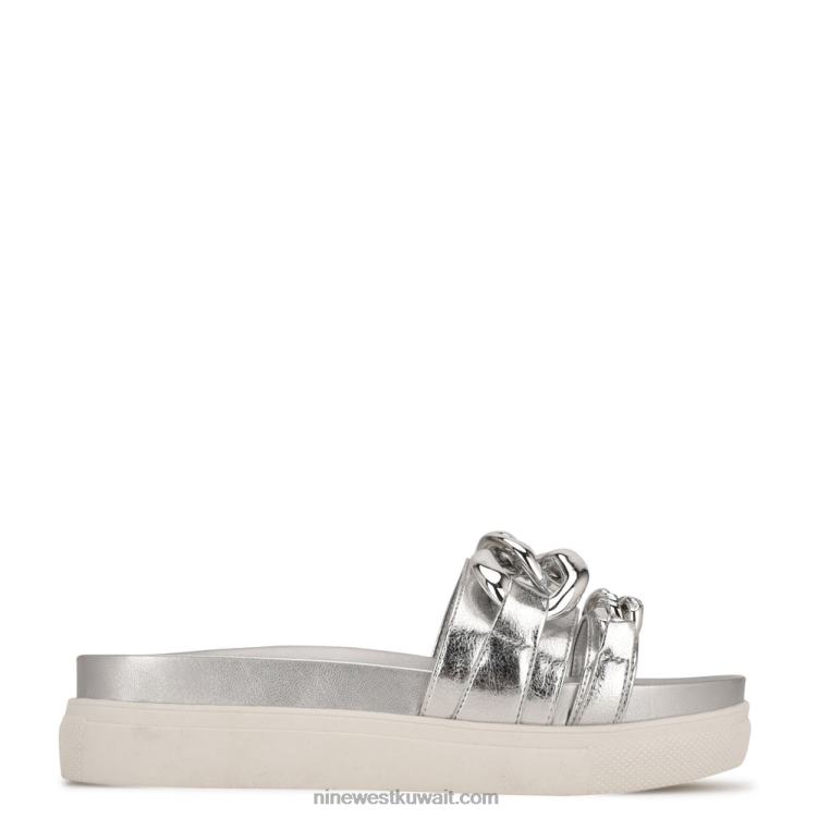 Nine West كلا الصنادل الانزلاق منصةVVL08721