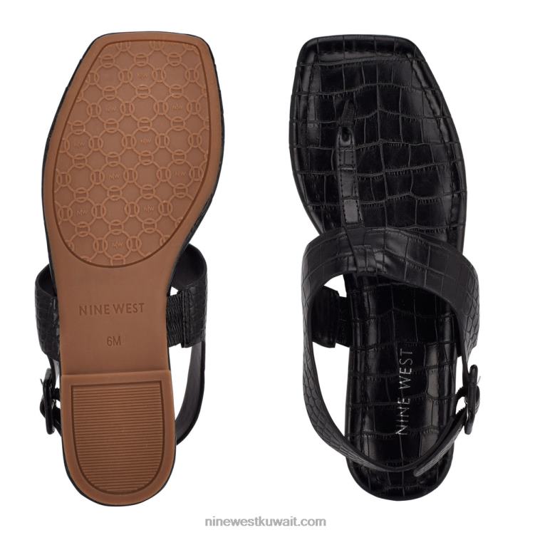 Nine West تحديد الصنادل ثونغ المسطحةVVL08810