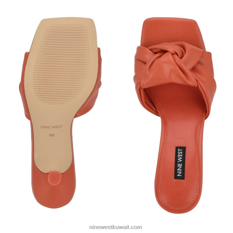 Nine West الصنادل الشرائح عقدة بكعبVVL08836