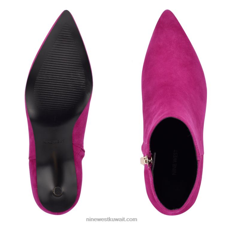 Nine West ريتا اللباس الجوارب جلد الغزال الوردي VVL08923