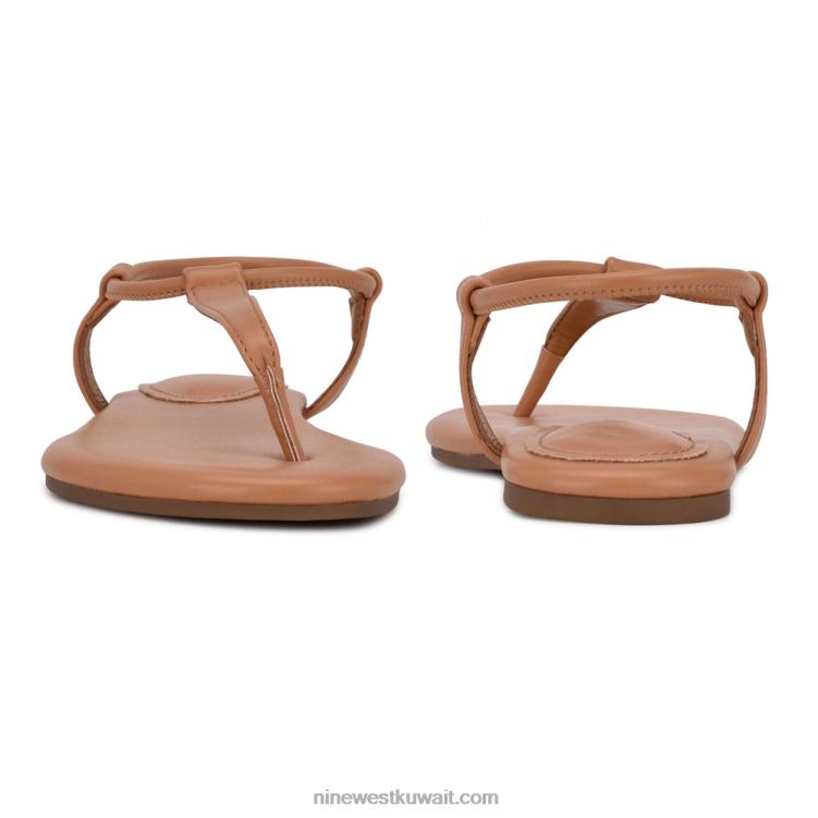 Nine West الصنادل المسطحة باسي طبيعي VVL0892