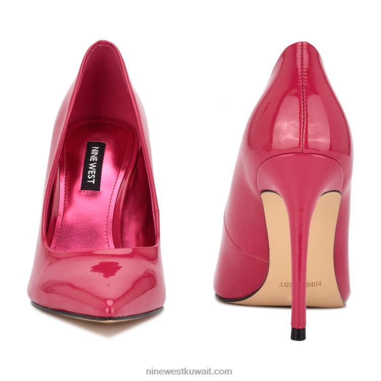 Nine West مضخات اصبع مدبب جديدة براءات الاختراع الوردي VVL08947