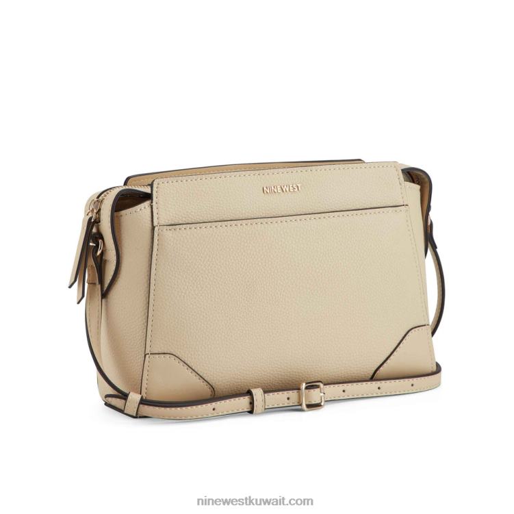 Nine West brooklyn jet set crossbody حرير الذرة VVL082436