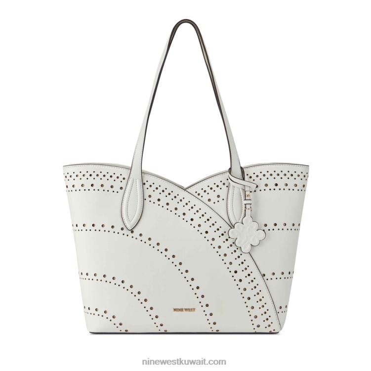 Nine West مجموعة حمل cheyenne jet البصرية الأبيض VVL082450