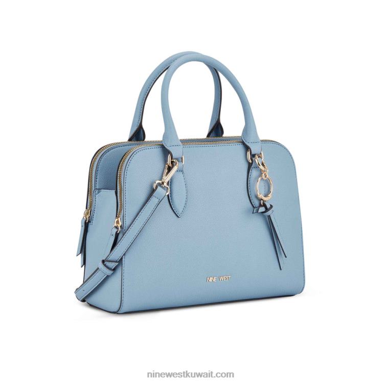 Nine West cyra a list satchel الدنيم الباهت VVL082452