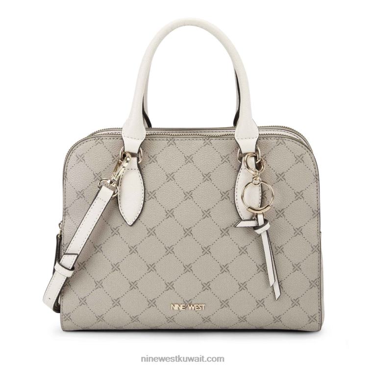 Nine West cyra a list satchel شعار عسلي / حليب VVL082829