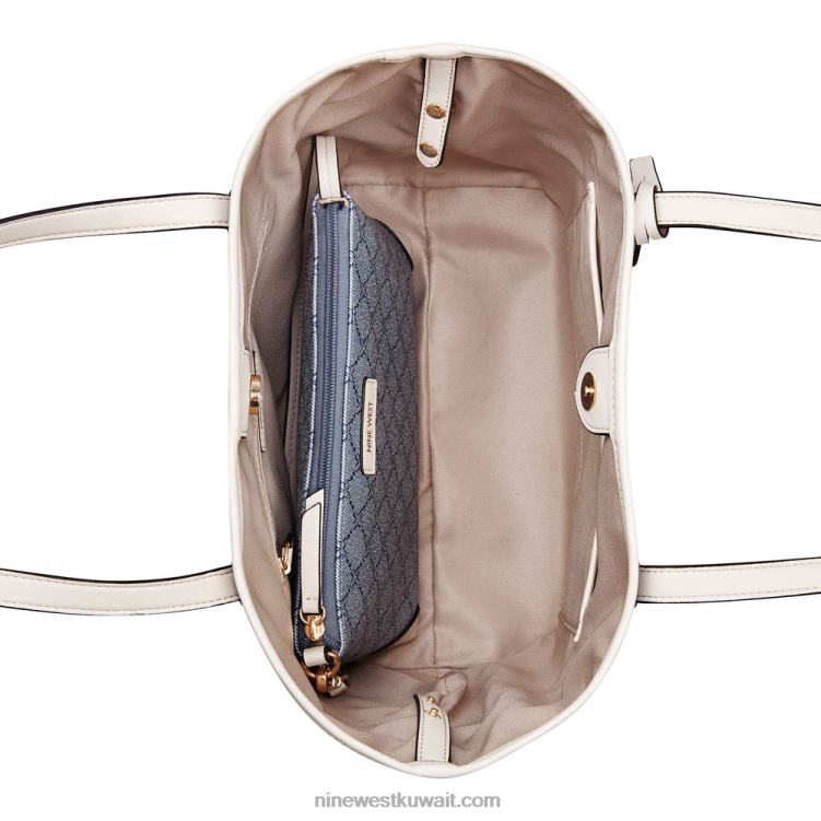 Nine West delaine 2 في 1 حمل شعار شامبراي / حليب VVL082134