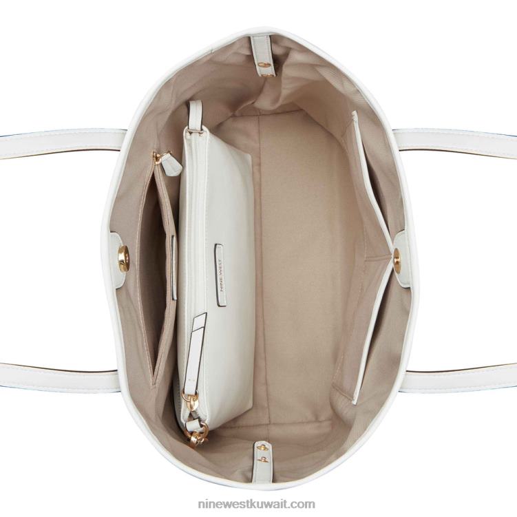 Nine West delaine 2 في 1 حمل البصرية الأبيض VVL082457