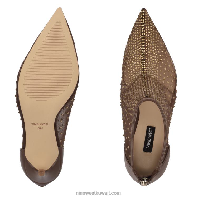 Nine West الجوارب اللباس fornow بني VVL081695