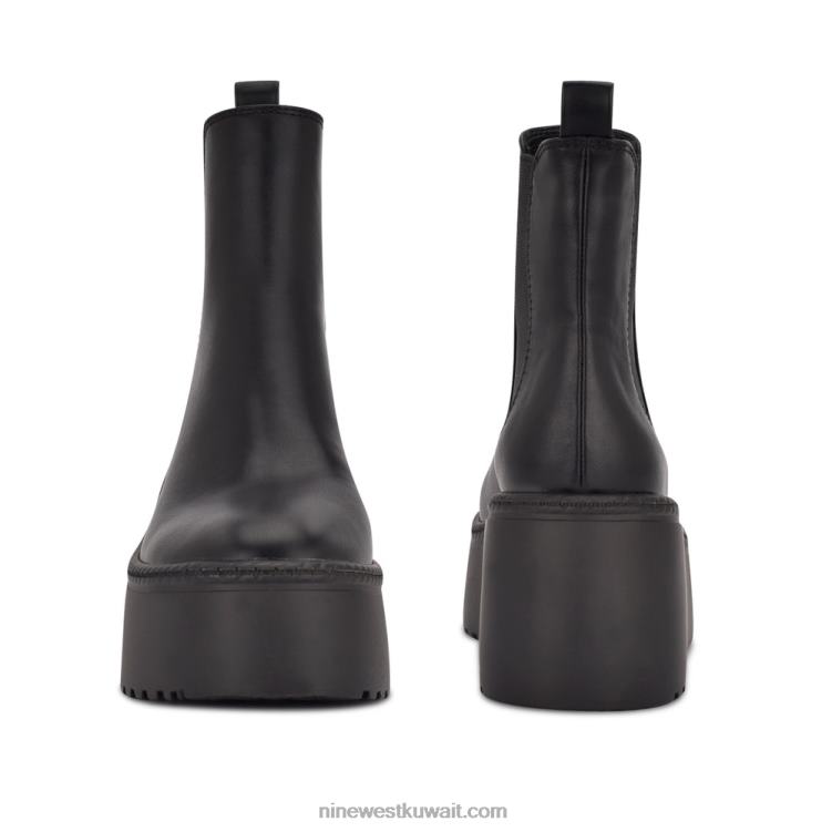 Nine West الجوارب منصة henrita تشيلسي أسود VVL082928