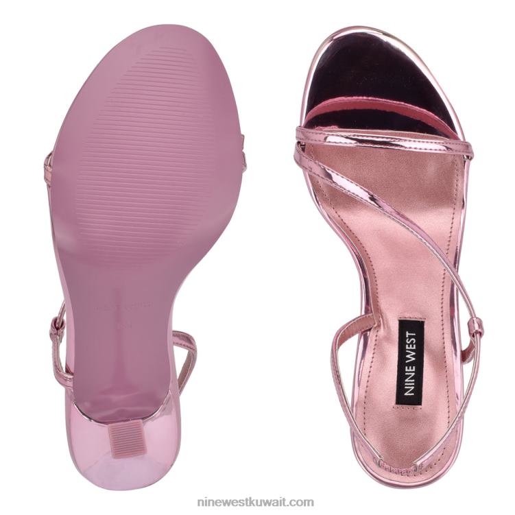 Nine West الصنادل اللباس isaw معدني وردي VVL08571
