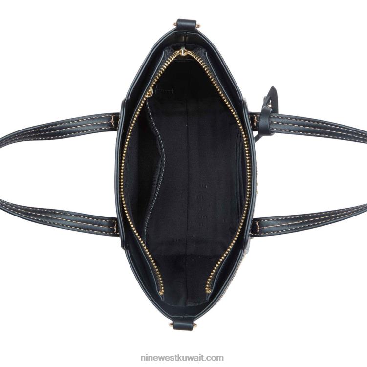 Nine West jenae حقيبة صغيرة من النخبة أسود VVL082486