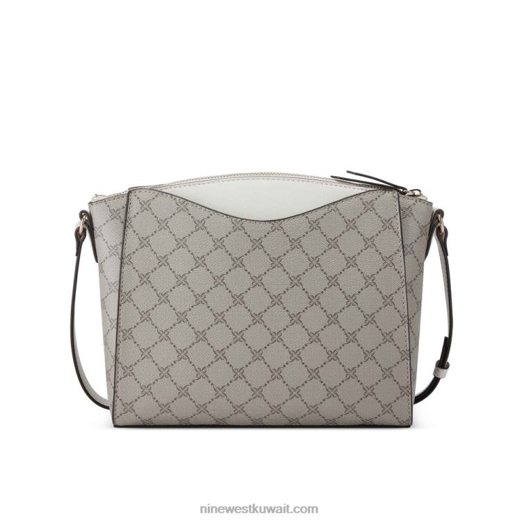 Nine West kyelle crossbody شعار بيج / حليب VVL082497