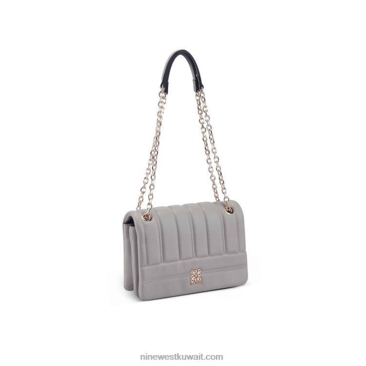 Nine West lelianna crossbody رفرف سلسلة قابلة للتحويل حمامة VVL082509