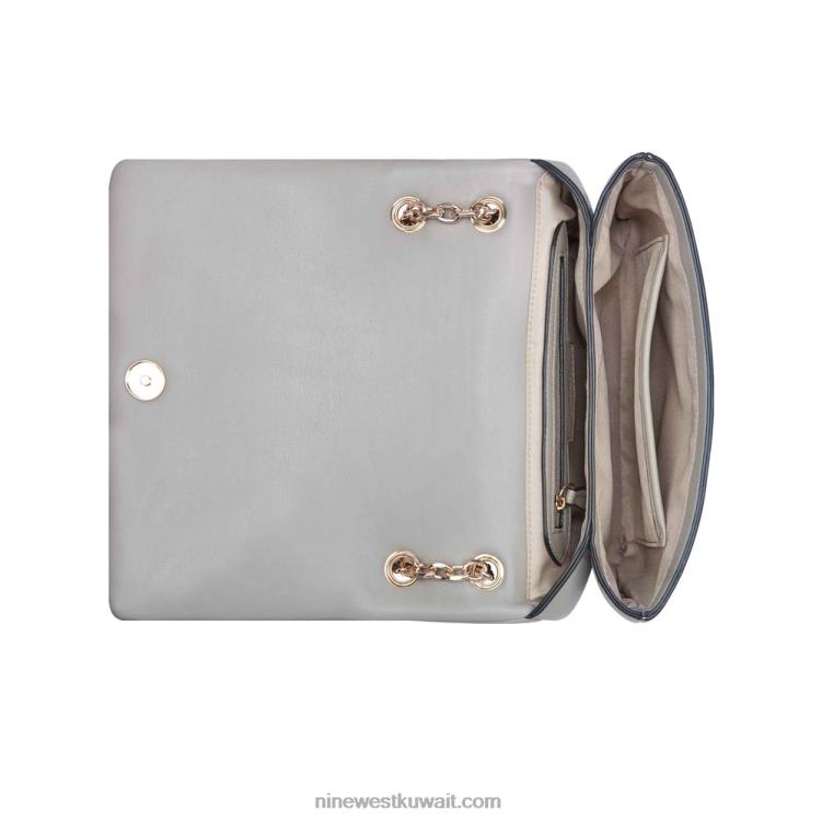 Nine West lelianna crossbody رفرف سلسلة قابلة للتحويل حمامة VVL082509