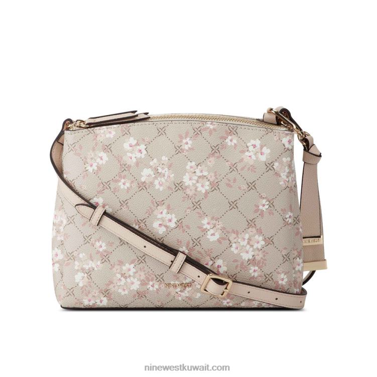 Nine West levona mini a-list crossbody شعار الأزهار VVL082513