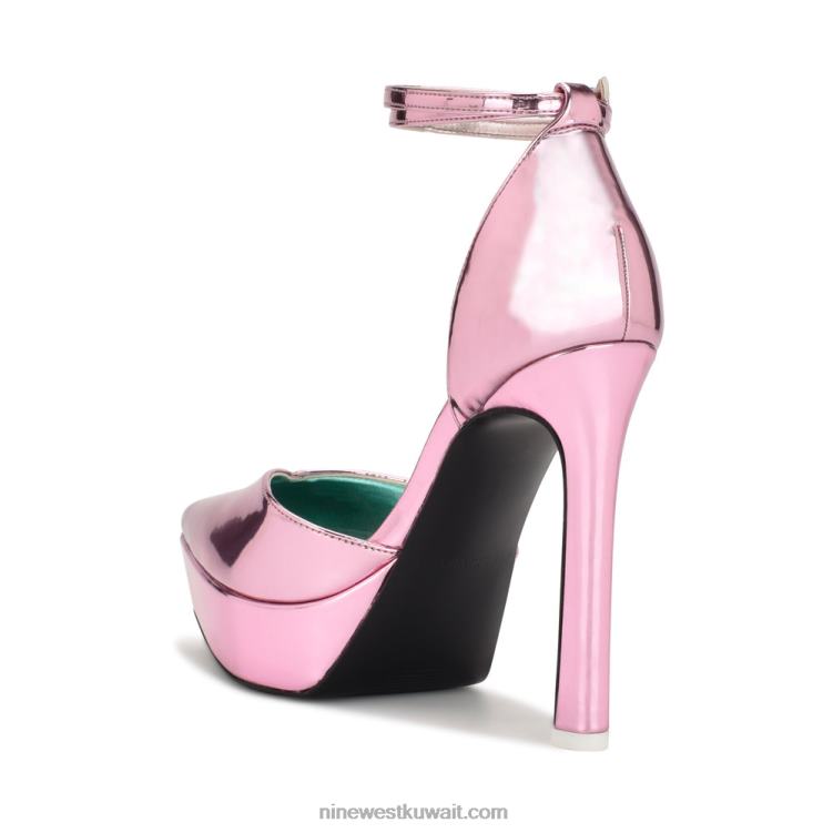 Nine West linda مضخات منصة التفاف الكاحلVVL081338