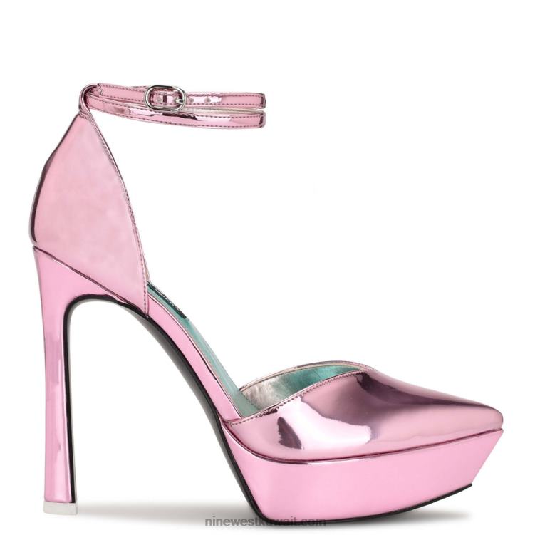 Nine West linda مضخات منصة التفاف الكاحلVVL081870