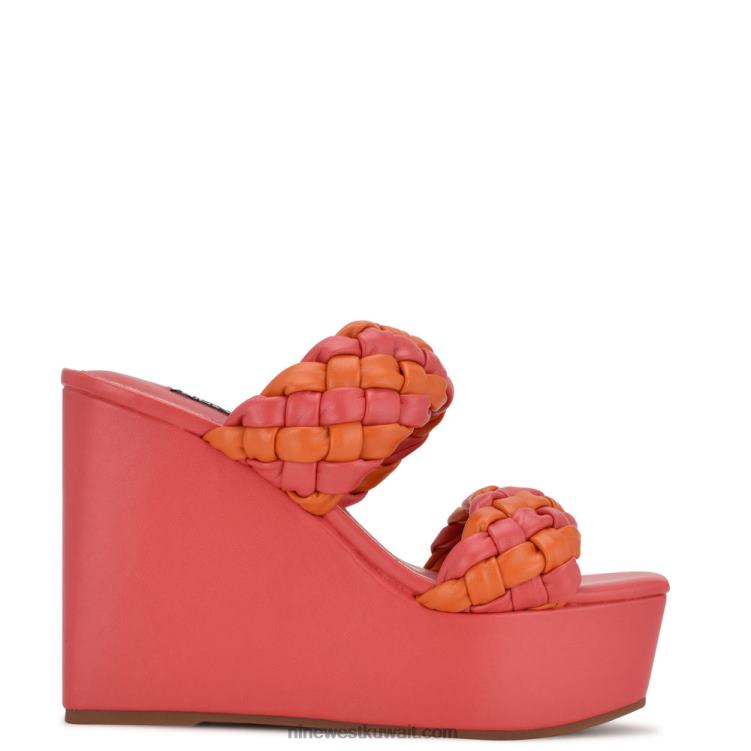Nine West nessie منصة صندل منزلقVVL081053