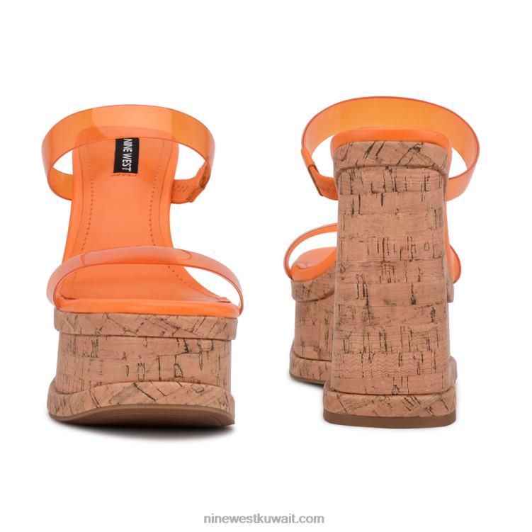 Nine West صندل إسفين بنعل سميك من rappsVVL08774